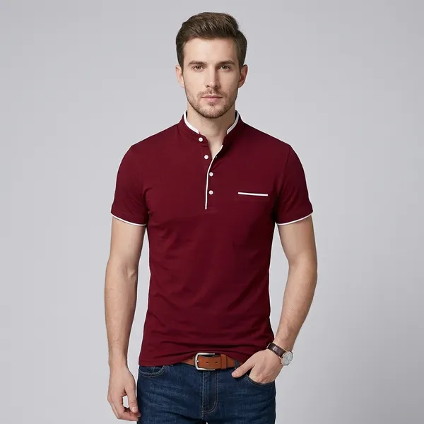 Maroon_And_Olive_Cotton_Regular_Fit_T_Shirt_For_Men_Pack_Of_2