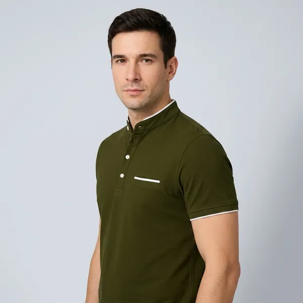 Olive_Red_Cotton_Mandarin_Collar_T-Shirt_Pack_Of_2_For_Men