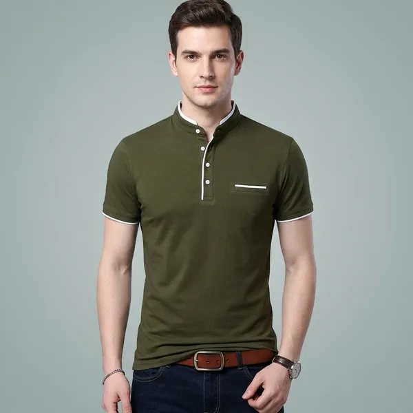 Olive_And_Yellow_Cotton_Regular_T-Shirt_Combo_Pack_Of_2_For_Men