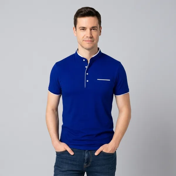 Lets_Shine_Charming_T_Shirts_For_Men_And_Boys_For_Regular_Casual_Official_Formal_And_Partywear_Combo_Pack_Of_2_(Royal_Blue_And_Maroon)