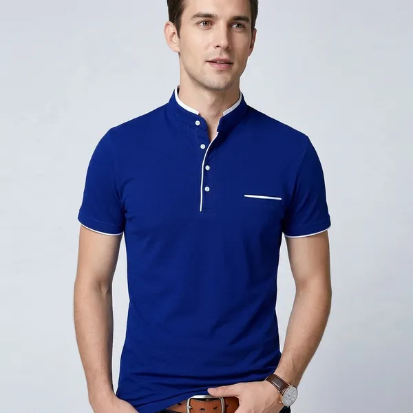 Lets_Shine_Charming_T_Shirts_For_Men_And_Boys_For_Regular_Casual_Official_Formal_And_Partywear_Combo_Pack_Of_2_(Olive_And_Royal_Blue_)