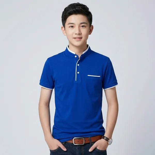 Royal_Blue_And_White_Cotton_T_Shirt_For_Men_Pack_Of_2