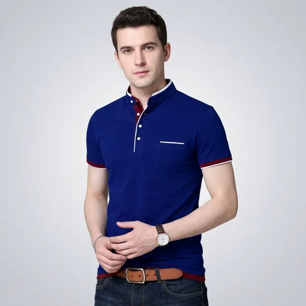 Lets_Shine_Charming_T_Shirts_For_Men_And_Boys_For_Regular_Casual_Official_Formal_And_Partywear_Combo_Pack_Of_2_(Royal_Blue_And_Maroon)