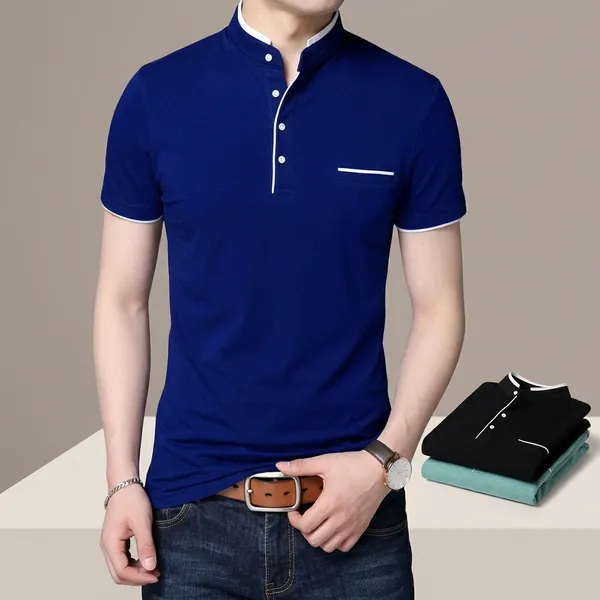 Blue_Black_Sea_Green_Cotton_T_Shirt_For_Men_Pack_Of_3