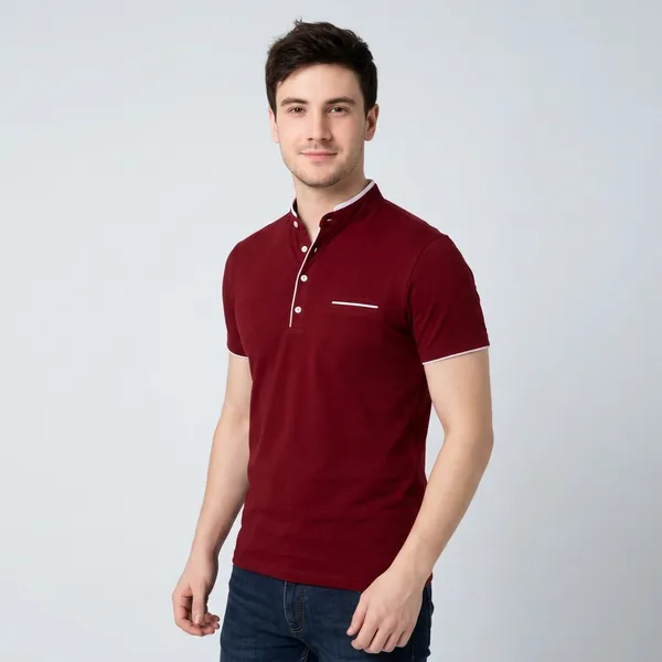 Men_Solid_Mandarin_Collar_T_Shirt_Pack_Of_3_Half_Sleeve_Stylish_Casual_Slim_Fit_T_Shirts_For_Men_Colour_Black_Mroon_Grey