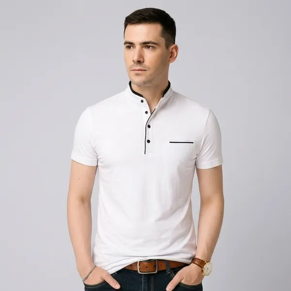 Men_Solid_Mandarin_Collar_T_Shirt_Pack_Of_3_Half_Sleeve_Stylish_Casual_Slim_Fit_T_Shirts_For_Men_Colour_Black_White_Lightgrey