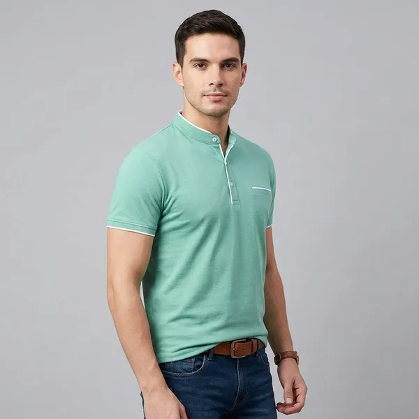 Men_Solid_Mandarin_Collar_T_Shirt_Pack_Of_3_Half_Sleeve_Stylish_Casual_Slim_Fit_T_Shirts_For_Men_Colour_White_Seagreen_Mroon