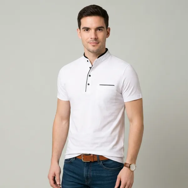 White_Sea_Green_Navy_Blue_Cotton_Slim_Fit_T-Shirt_Pack_Of_3_For_Men