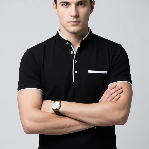 Lets_Shine_Handsome_T_Shirts_Combo_Pack_Of_4_Black_Olive_White_Navy_Blue