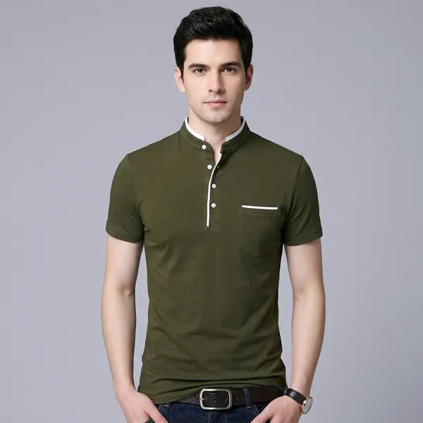 Lets_Shine_Handsome_T_Shirts_Combo_Pack_Of_4_Black_Olive_White_Navy_Blue