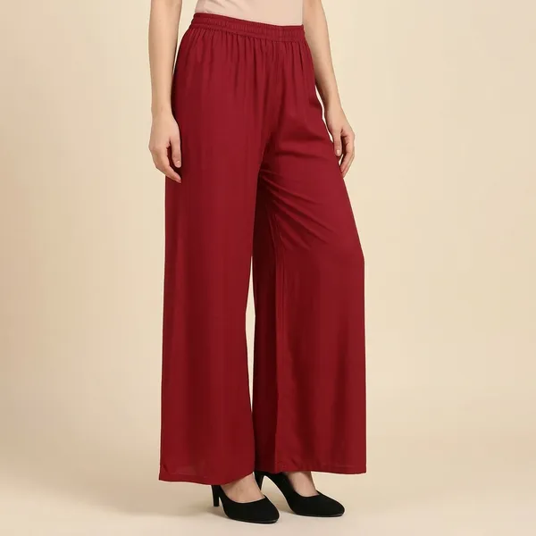 Lets_Shine_Stylish_Palazzos_Pack_Of_6s_Of_Black_Orange_Yellow_Maroon_Babypink_Green