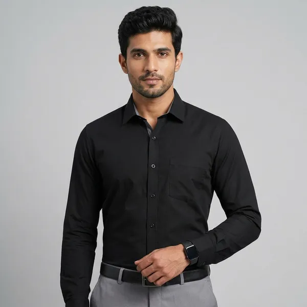 Lets_Shine_Men_Solid_Black_Formal_Shirt_Full_Sleeve_Stylish_Casual_Office_Wear_Shirt_For_Men