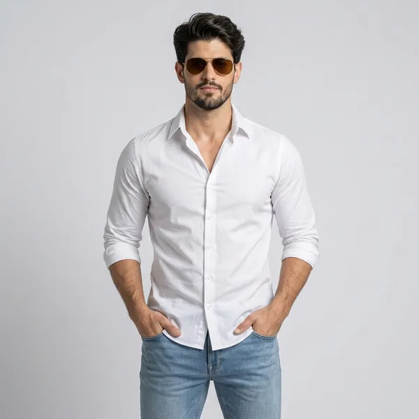 Lets_Shine_Cotton_Solid_Shirt_For_Man_Milk_White