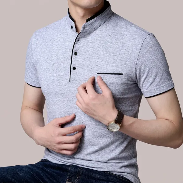 Grey_Cotton_Regular_Fit_T_Shirt_For_Men