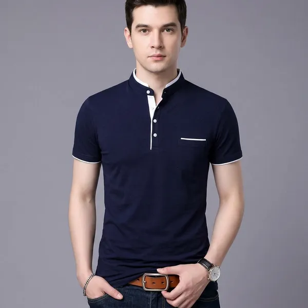Navy_Blue_Cotton_Regular_T-Shirt_For_Men