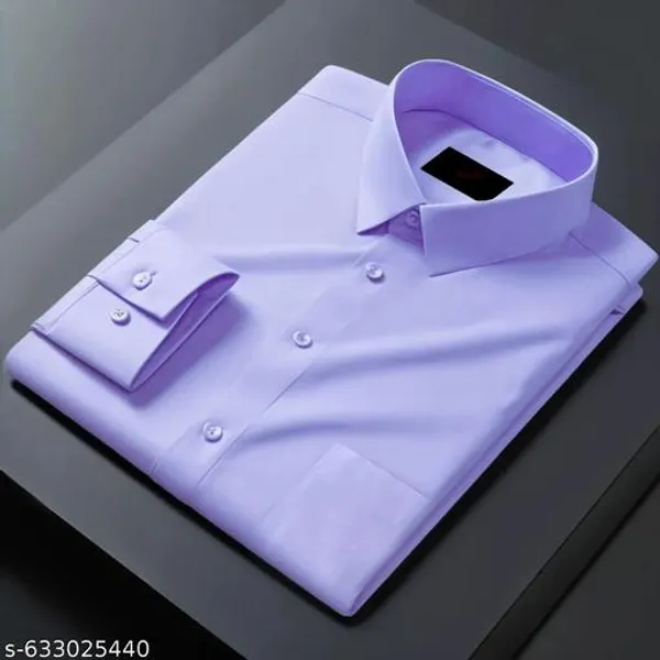 Purple_Cotton_Solid_Regular_Fit_Shirt_For_Men