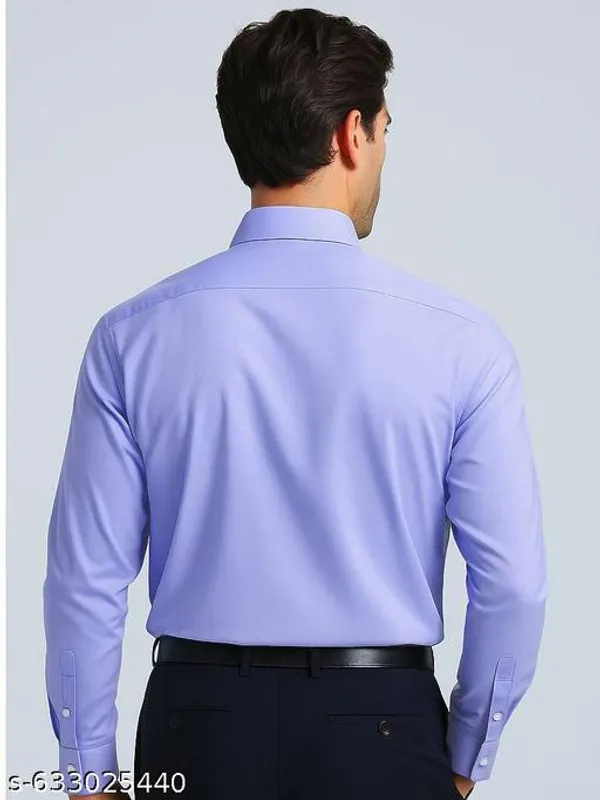 Purple_Cotton_Solid_Regular_Fit_Shirt_For_Men