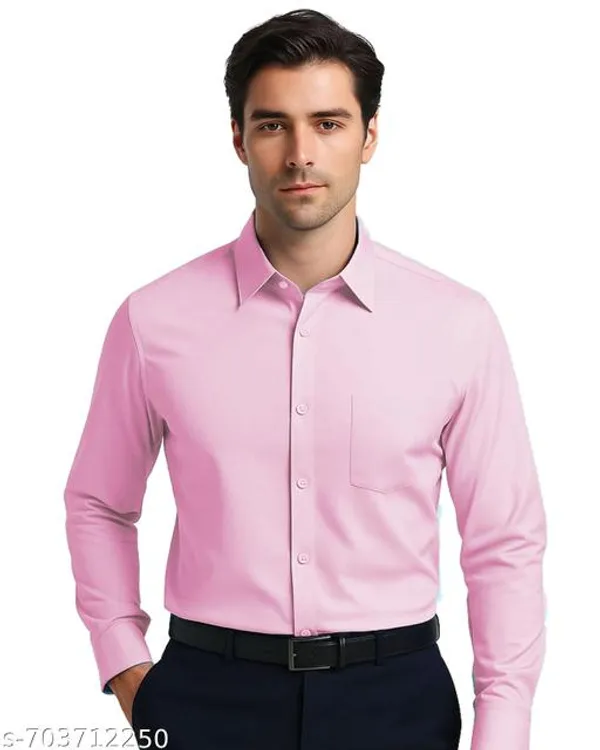 Lets_Shine_Cotton_Solid_Shirt_For_Man_Light_Pink