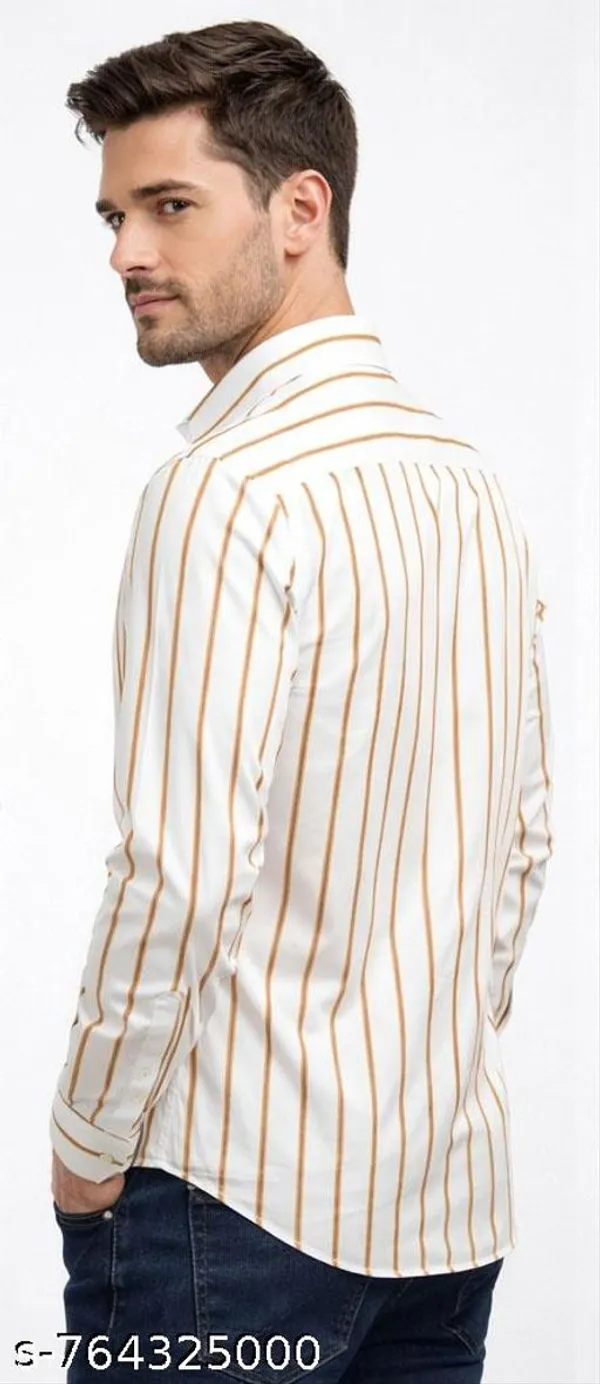 Men_White_Coffee_Vertical_Striped_Shirt_Full_Sleeve_Regular_Fit_Casual_Formal_Shirt_For_Men_Coffee