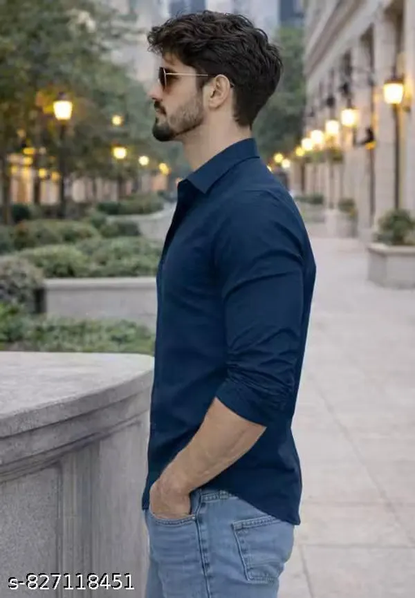 Men_Solid_Casual_Shirt_Pack_Of_2_Full_Sleeve_Regular_Fit_Shirt_For_Men_White_Teal
