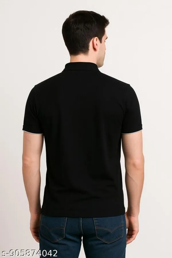 Men_Solid_Mandarin_Collar_T_Shirt_Pack_Of_3_Half_Sleeve_Stylish_Casual_Slim_Fit_T_Shirts_For_Men_Colour_Black_Mroon_Yellow