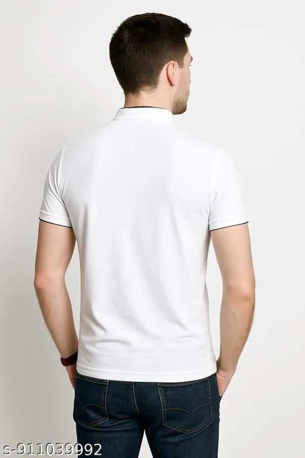 White_Seagreen_Grey_Cotton_Slim_Fit_Mandarin_Collar_T_Shirt_For_Men_Pack_Of_3