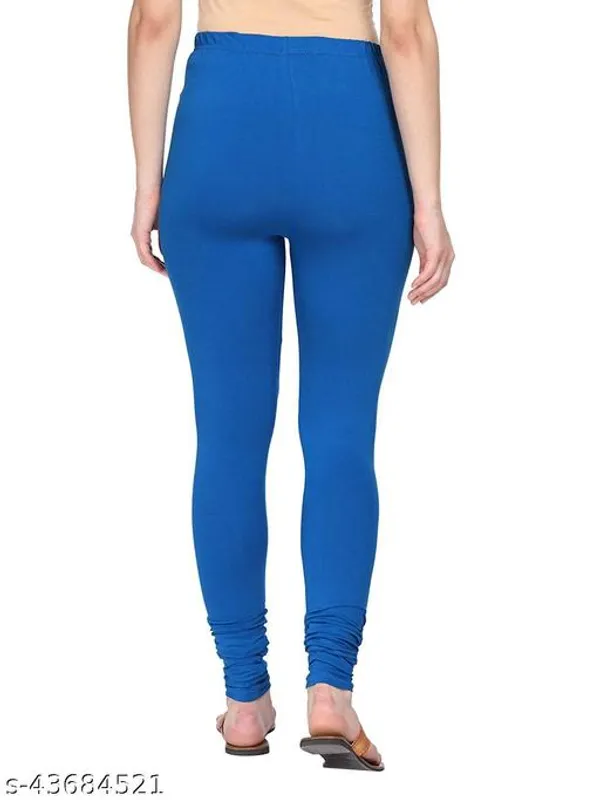 Lets_Shine_Churidar_Cotton_Leggings_Combo_Of_6_For_Women_And_Girls_Of_Black_White_Green_Sea_Green_Blue_Orange