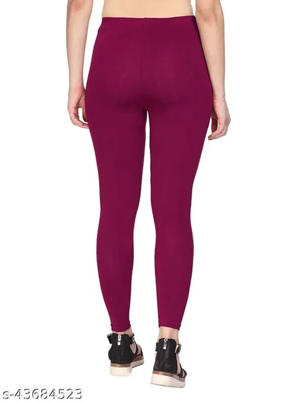 Lets_Shine_Churidar_Cotton_Leggings_Combo_Of_6_For_Women_And_Girls_Of_Black_White_Beige_Maroon_Blue_Purple
