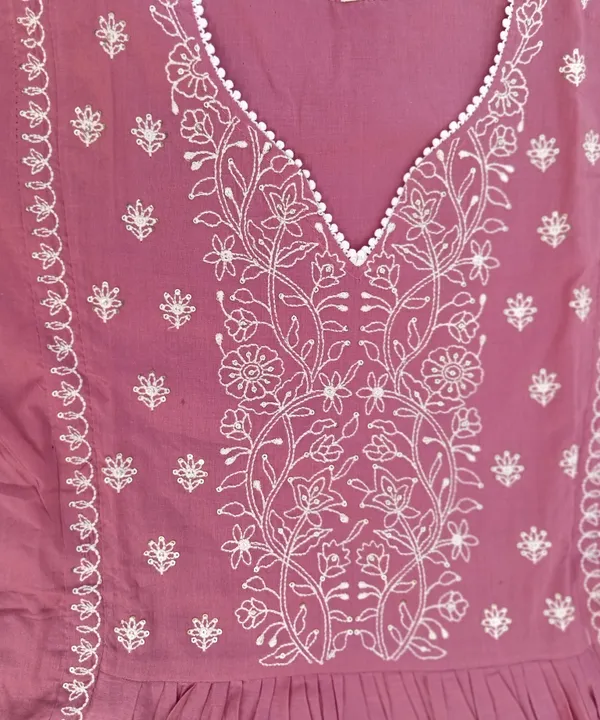 Dusty_Pink_Cotton_Ethnic_Kurti_Set_For_Women
