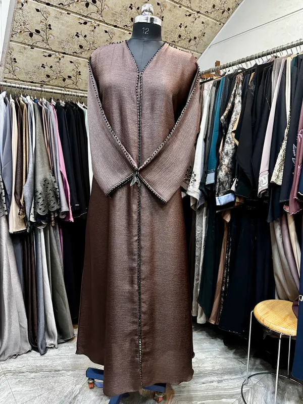 Brown_Shining_Zoom_Premium_Abaya_Daily_Wear_For_Women