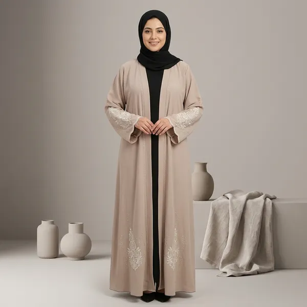 Beige_Imported_Tik_Tok_Premium_Abaya_Daily_Wear_For_Women