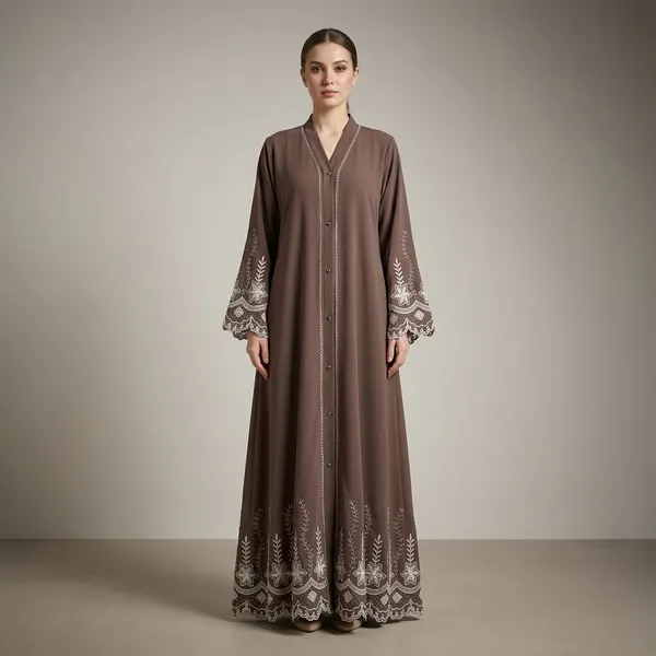 Brown_Imported_Tik_Tok_Premium_Abaya_Daily_Wear_For_Women