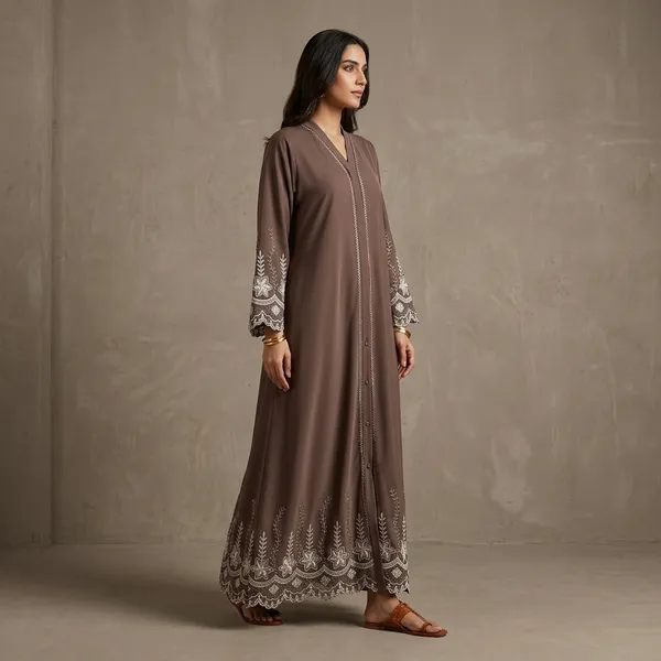 Brown_Imported_Tik_Tok_Premium_Abaya_Daily_Wear_For_Women