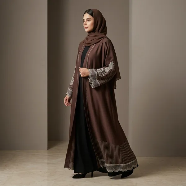 Brown_Imported_Tik_Tok_Premium_Abaya_Daily_Wear_For_Women
