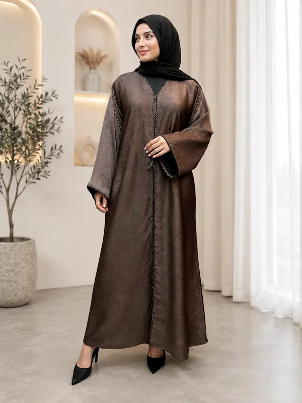 Brown_Shining_Zoom_Premium_Abaya_Daily_Wear_For_Women