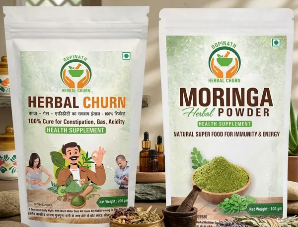 Approved_Herbal_Churn_&_Moringa_Powder_Combo_Pack_-_100G_Each_(Pack_Of_2)