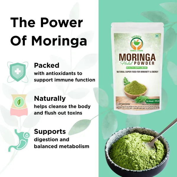 HERBAL_CHURN-MORINGA-B12_Green_Food_Powder_100gm__Pack_of_3_Natural_Ayurvedic_Laxative_for_Constipation_Relief_|_Plant-Based_Herbal_Supplement,_Boosts_Energy_&_Digestion_Plant_Based_Vitamin_B12_Supplement_(HERBAL_B12GreenFood_Powder)_|_Vitamin_B1,_B2,_B3,_B6,_B9,C_&_A_|_Boost_Energy_Level,_Good_For_Digestion_&_Stress_Moringa_Powder_From_Pure_Drumstick_Leaves_|_Gives_Natural_Energy_&_Nutrients_For_Men_&_Women.