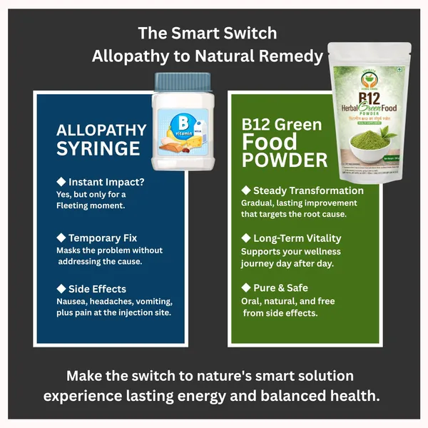 B12_Herbal_Green_Food_Powder_-_Natural_Nutritional_Supplement_(200G)_&_Herbal_Churn_-_Natural_Health_Supplement_For_Natural_Ayurvedic_Laxative_for_Constipation_Relief_|_Plant-Based_Herbal_Supplement,_Boosts_Energy_&_Digestion_&_Acidity_For_Men_&_WomeAnd_(200G)_(Combo_of_2)