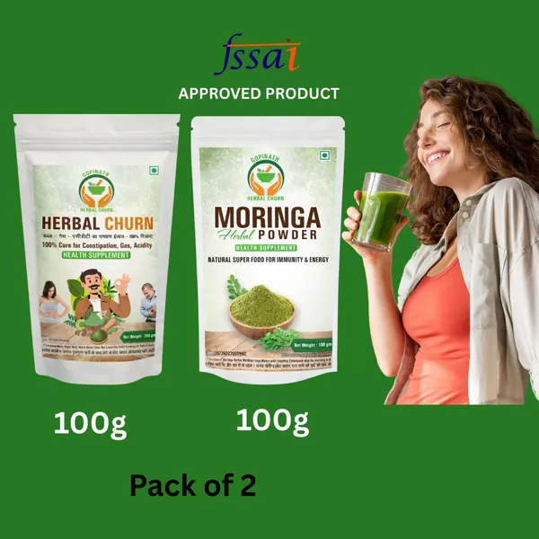 Approved_Herbal_Churn_&_Moringa_Powder_Combo_Pack_-_100G_Each_(Pack_Of_2)