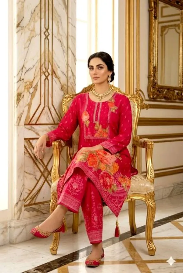 Pink_Crape_Embroidered_Kurti_For_Women