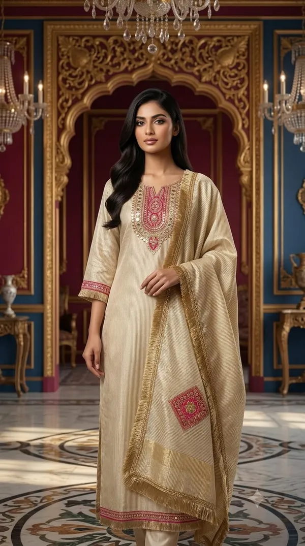 Beige_Simar_Embroidered_Kurti_For_Women