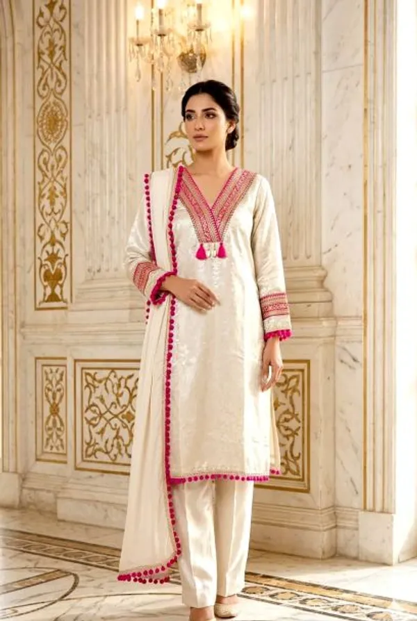 Off_White_And_Pink_Simar_Embroidered_Kurti_Dupatta_For_Women