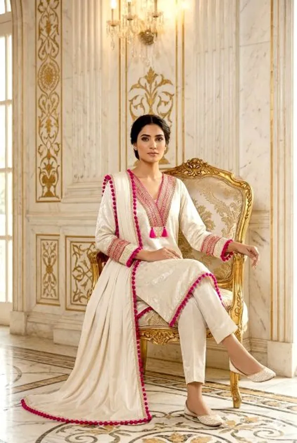 Off_White_And_Pink_Simar_Embroidered_Kurti_Dupatta_For_Women