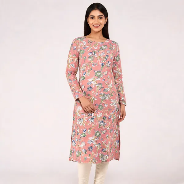 Unstiched_Multicolor_Soft_Cotton_Unstiched_Kurti_For_Women