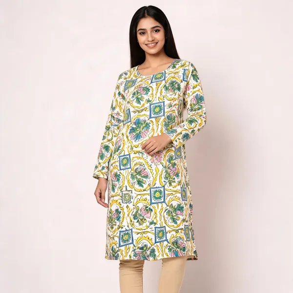 Unstiched_Multicolor_Soft_Cotton_Unstiched_Kurti_For_Women