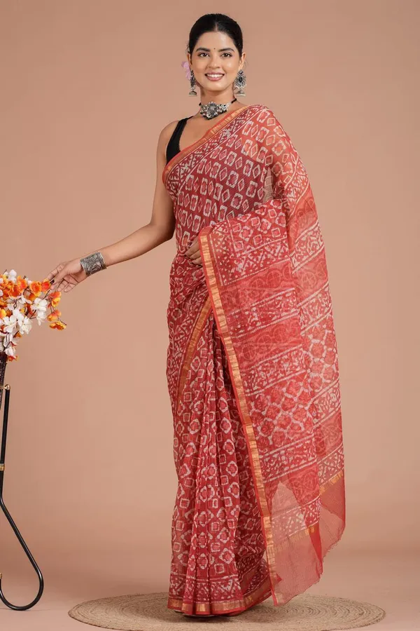 Multicolor_Soft_Cotton_Saree_For_Women