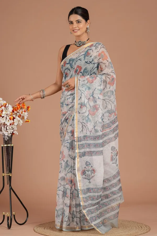 Multicolor_Soft_Cotton_Saree_For_Women