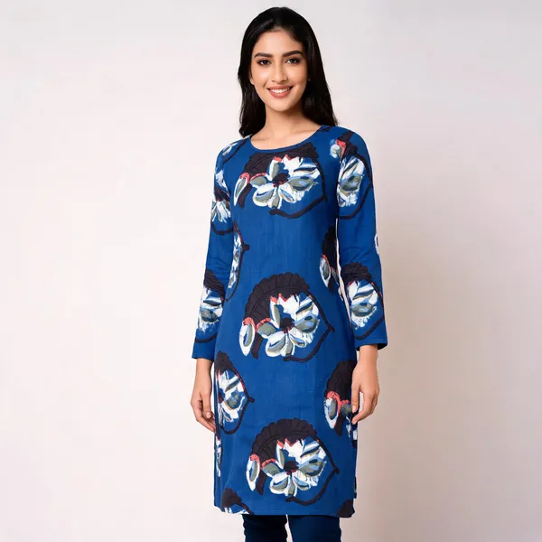 Unstiched_Multicolor_Soft_Cotton_Unstiched_Kurti_For_Women