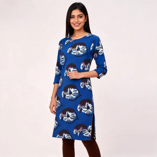 Unstiched_Multicolor_Soft_Cotton_Unstiched_Kurti_For_Women