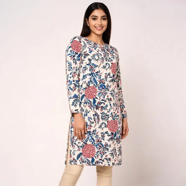 Unstiched_Multicolor_Soft_Cotton_Unstiched_Kurti_For_Women
